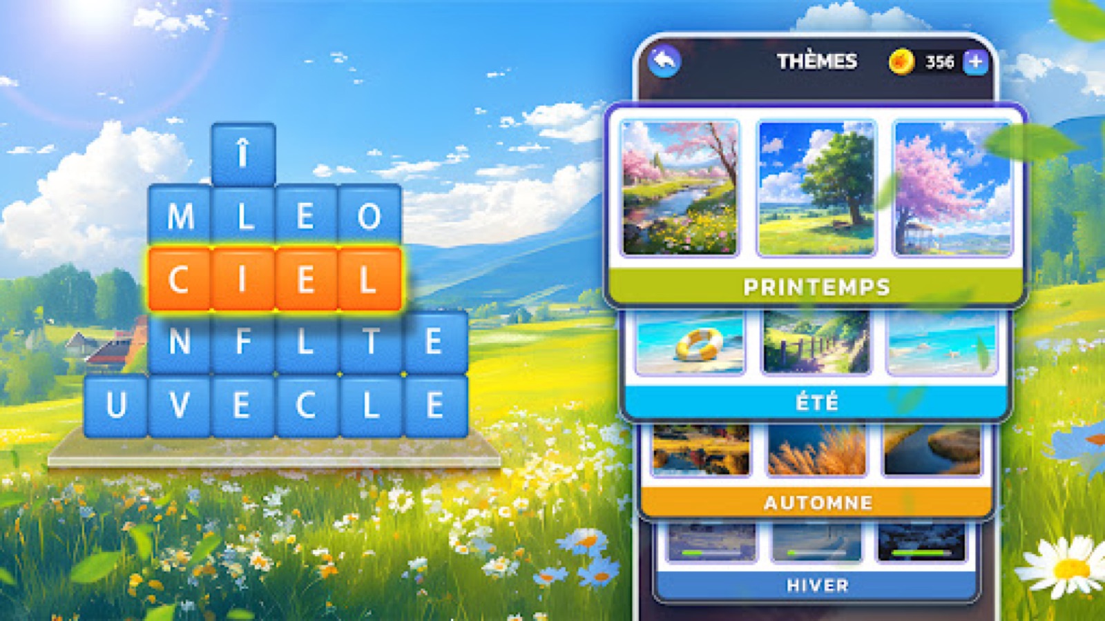 Capture d'écran 3 de Briser des Mots : Jeu de Mots