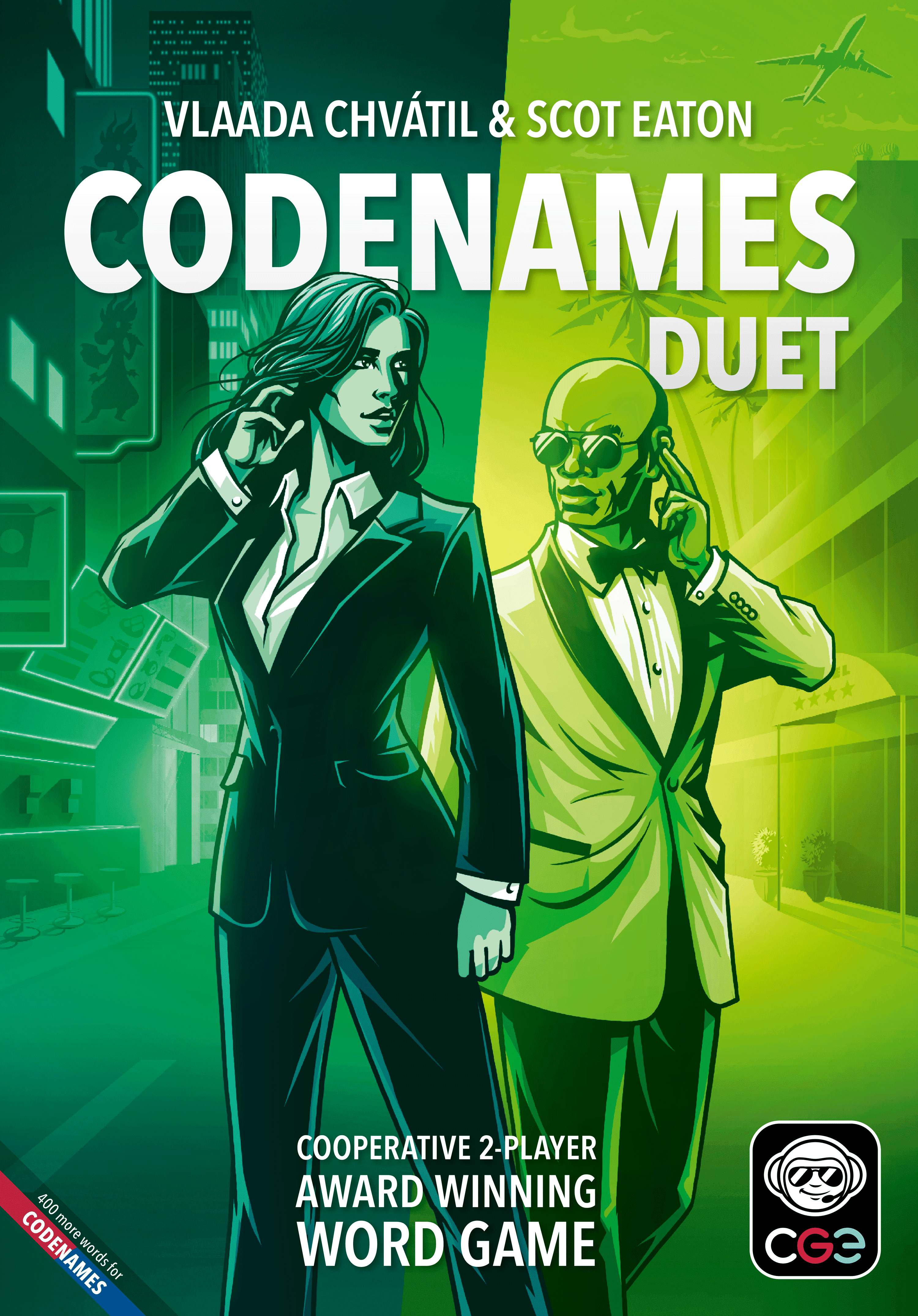Couverture de Codenames Duet