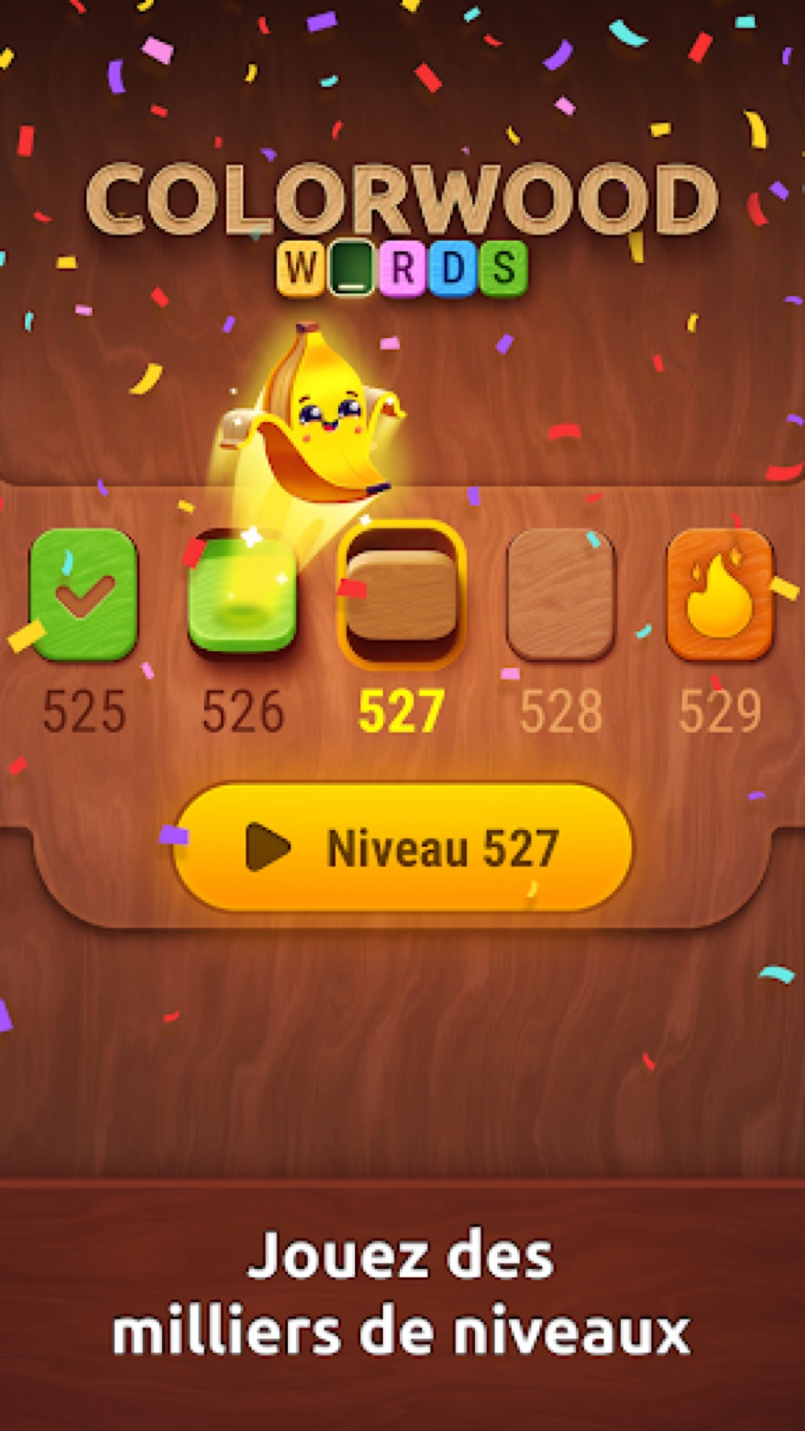 Capture d'écran 4 de Colorwood Words – Jeu de Mots