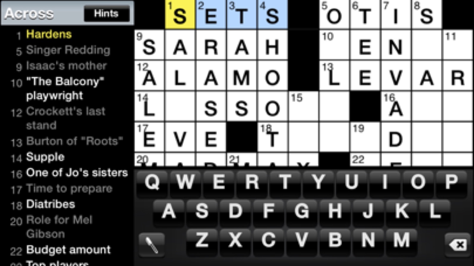 Capture d'écran 3 de Crosswords Classic