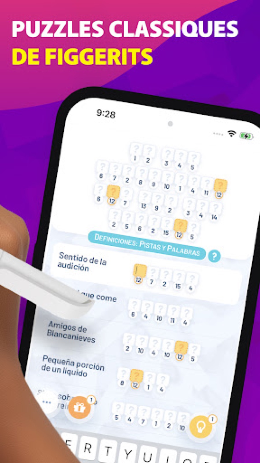 Capture d'écran 3 de Crostic-Devinez les Mots Mélés