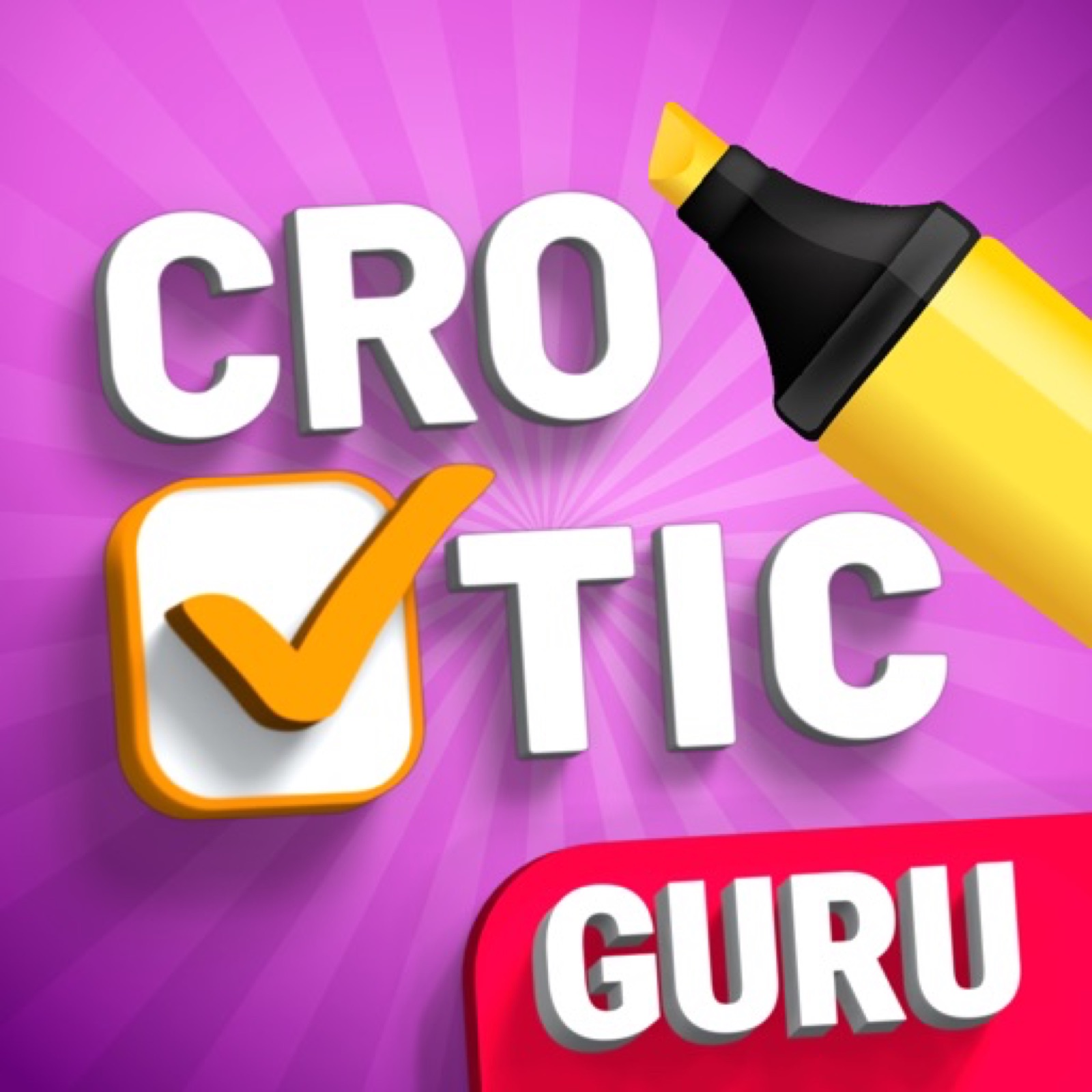 Couverture de Crostic Guru