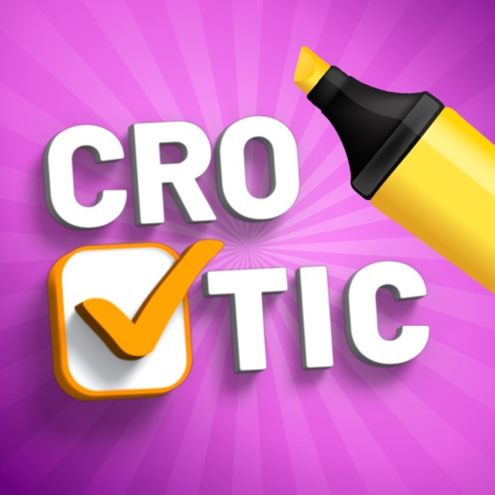 Couverture de Crostic Puzzles－Mots fléchés