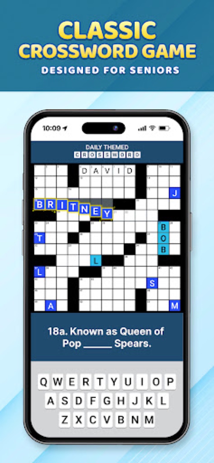 Couverture de Daily Themed Crossword Puzzles