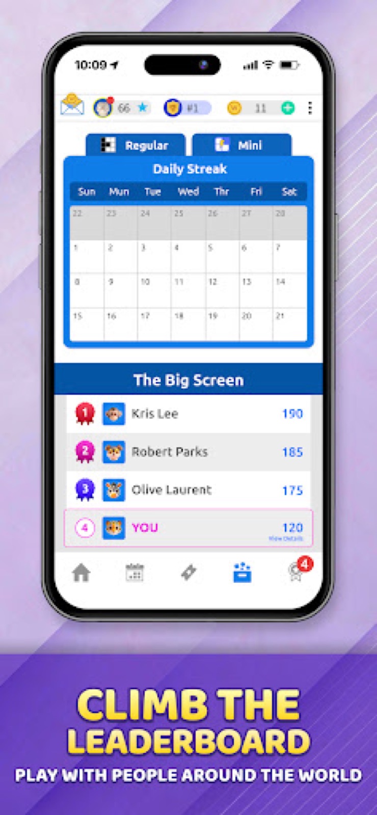 Capture d'écran 4 de Daily Themed Crossword Puzzles