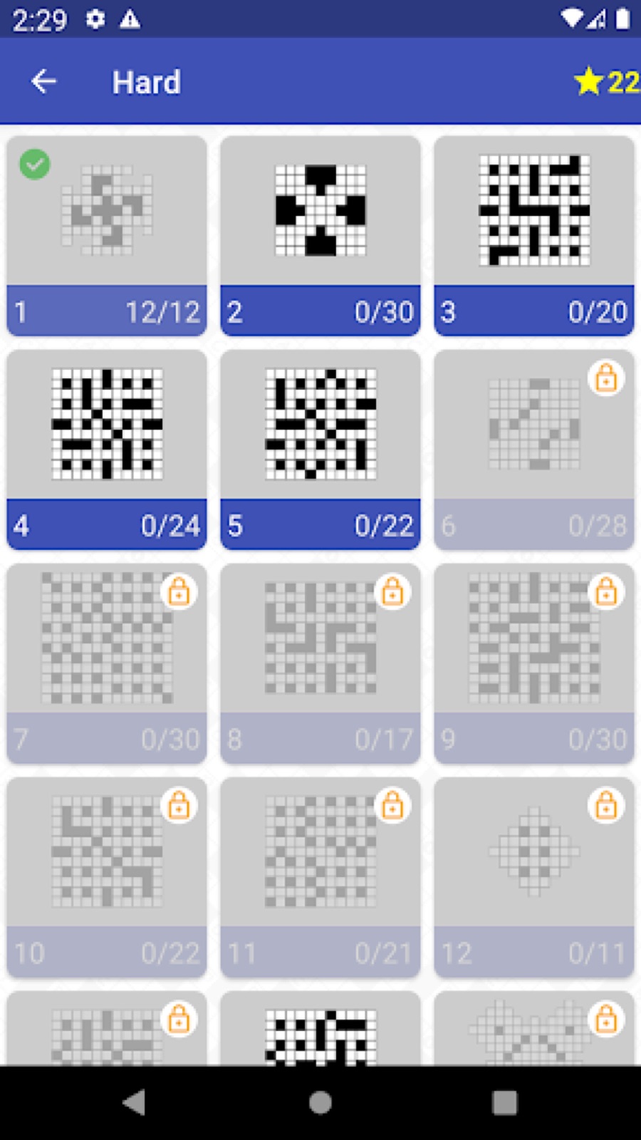 Capture d'écran 3 de English Crossword Puzzle