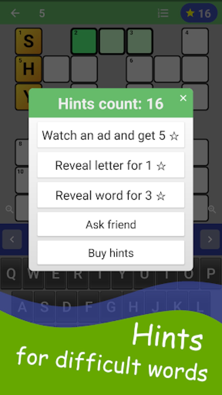 Capture d'écran 4 de English Crossword Puzzle