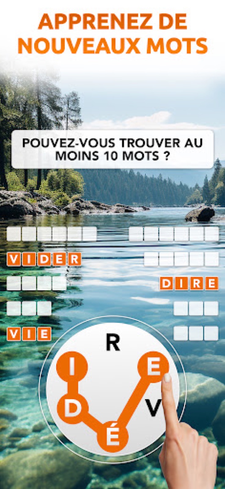Capture d'écran 4 de Jeu de Mots Croisés: Français