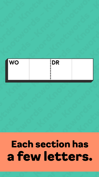 Capture d'écran 2 de Knotwords