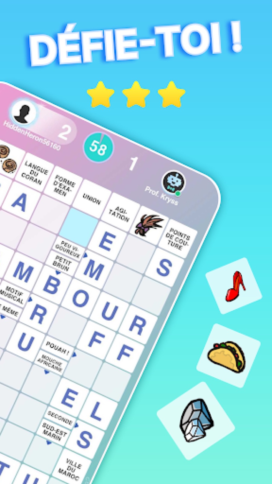 Capture d'écran 2 de Kryss - La bataille des mots
