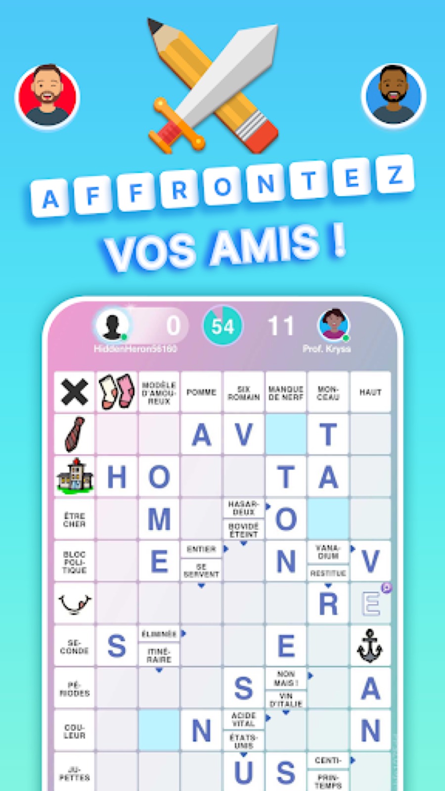 Capture d'écran 3 de Kryss - La bataille des mots