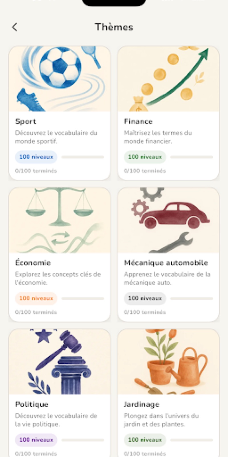 Capture d'écran 2 de MoMethe Mots Mêlés