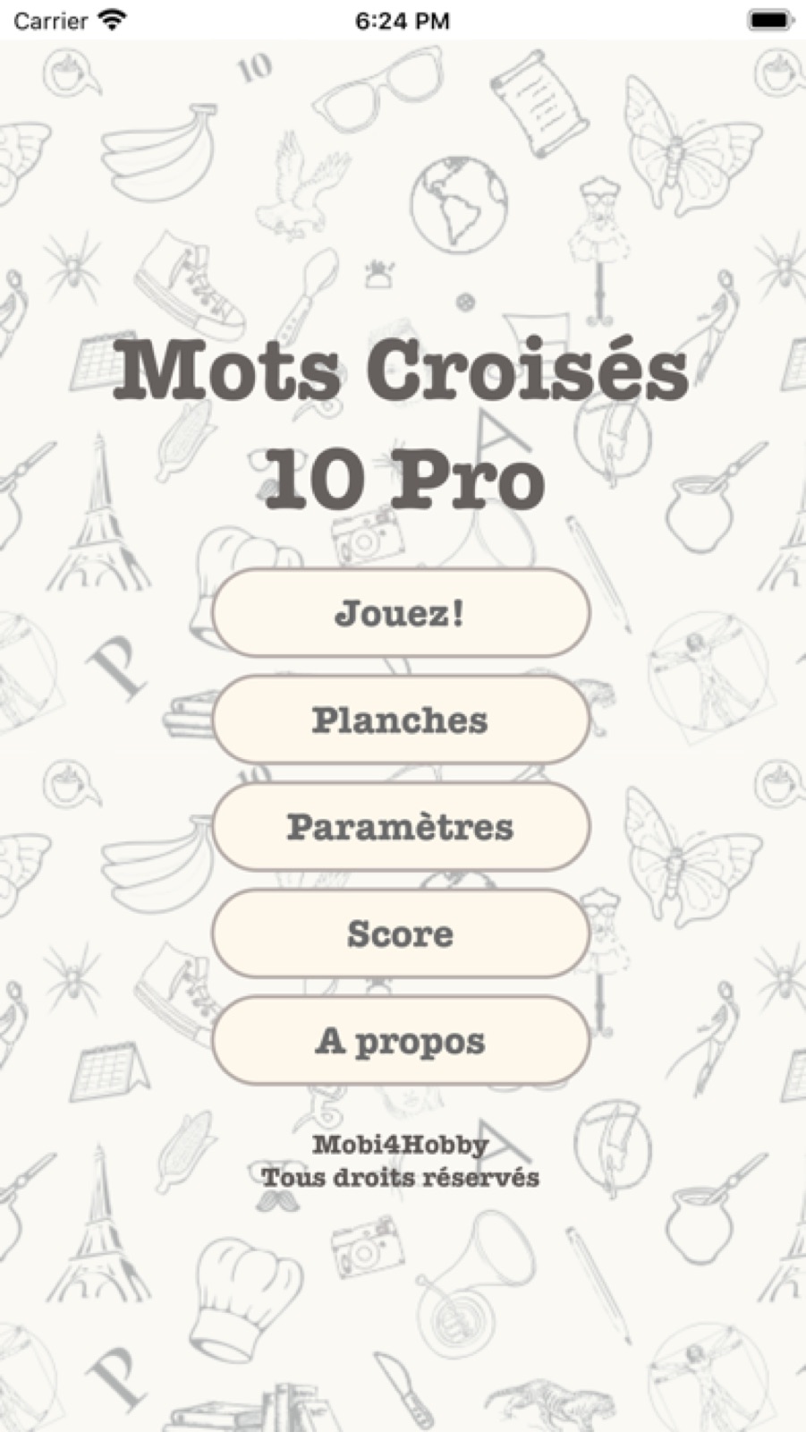 Couverture de Mots Croisés 10 Pro