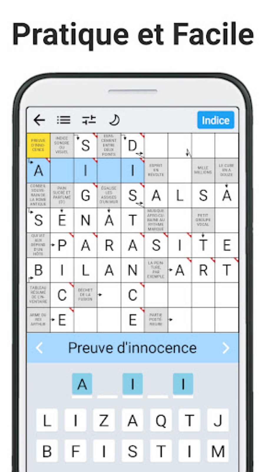Capture d'écran 3 de Mots Fléchés : Mots Croisés