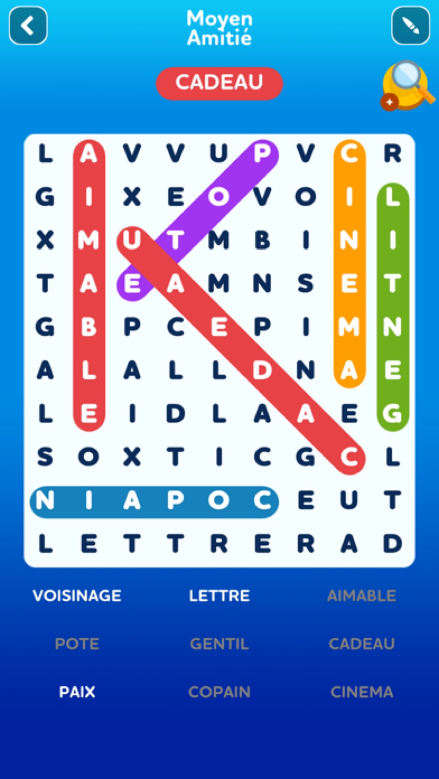 Couverture de Mots Mêlés - Jeu de Mots
