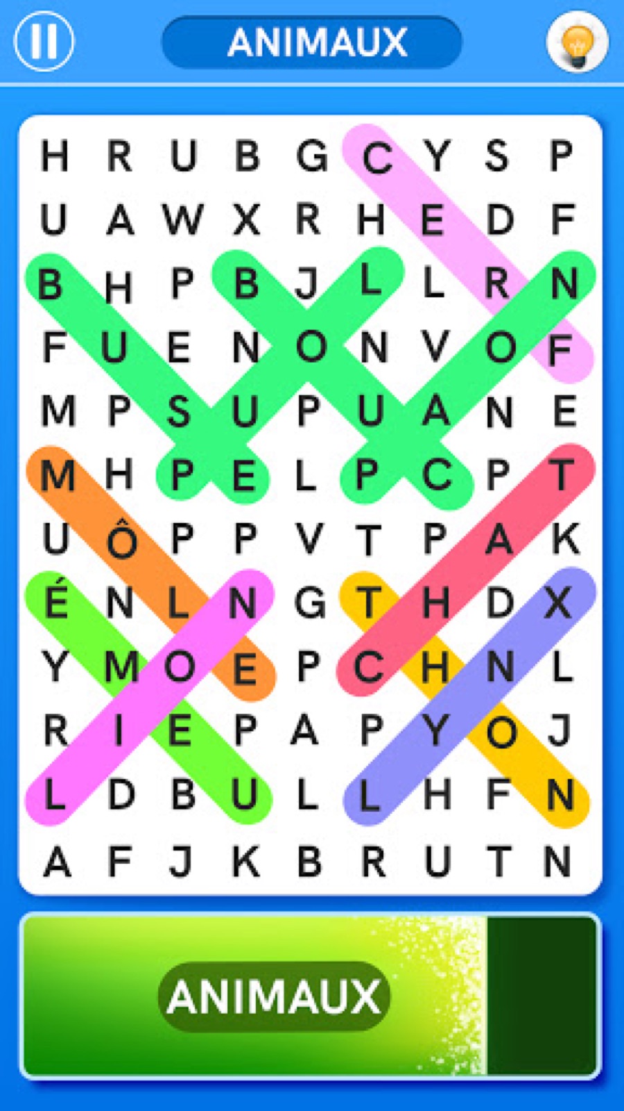 Capture d'écran 4 de Mots Mêlés: Jeu de Mots