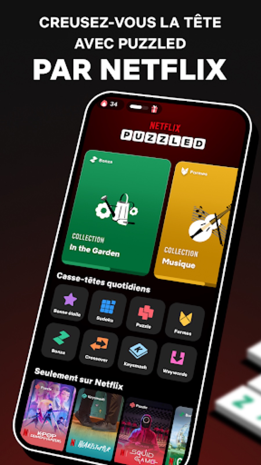 Couverture de Netflix Puzzled
