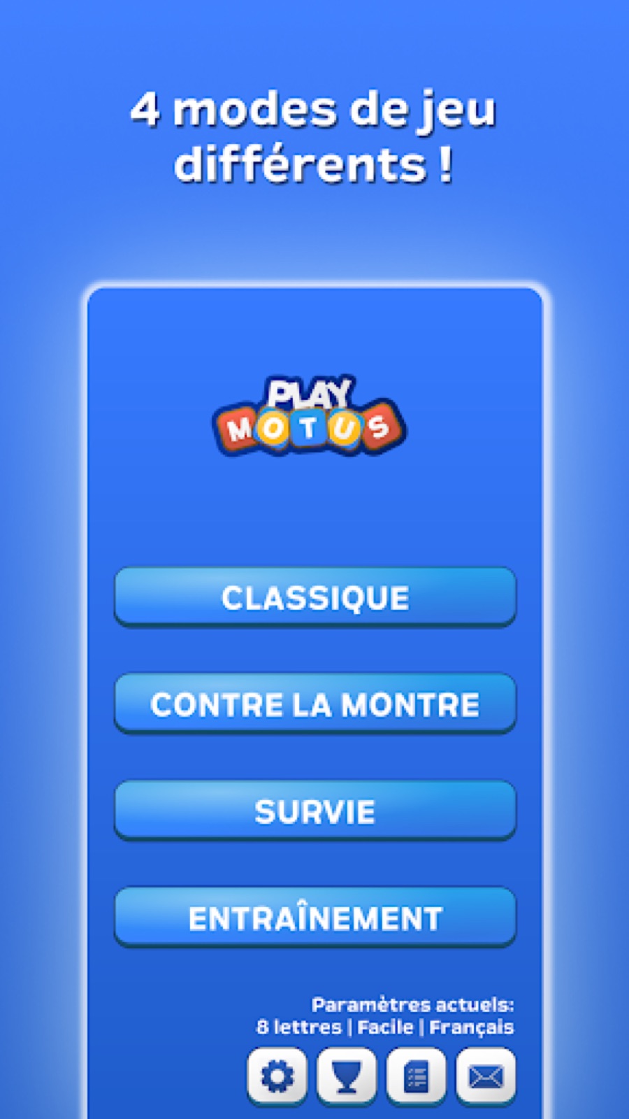 Capture d'écran 3 de Play Motus - Jeu de lettres