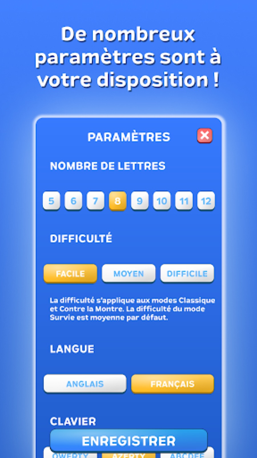 Capture d'écran 4 de Play Motus - Jeu de lettres