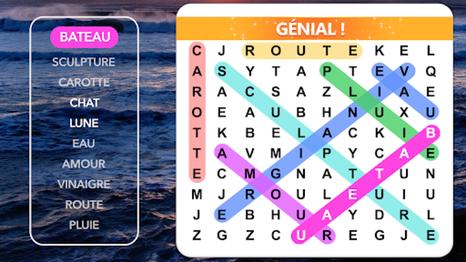 Capture d'écran 2 de Recherche de Mot - Jeu de mots
