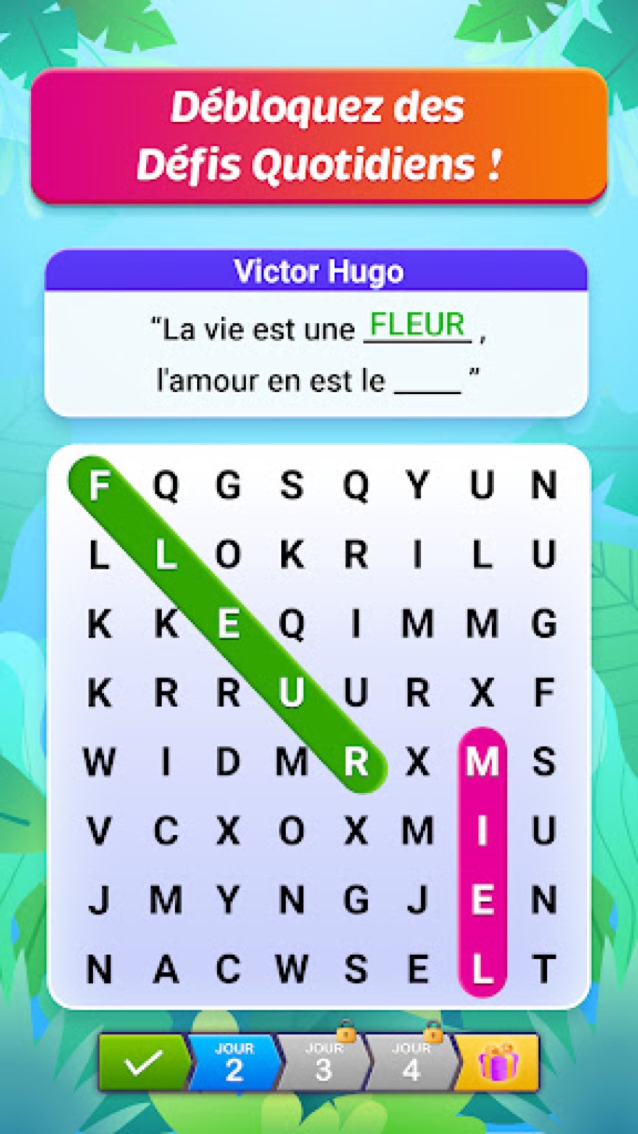 Capture d'écran 3 de Recherche de mots - Relax
