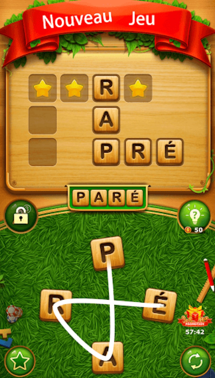 Couverture de Recherche Par Mots Croisés Jeu