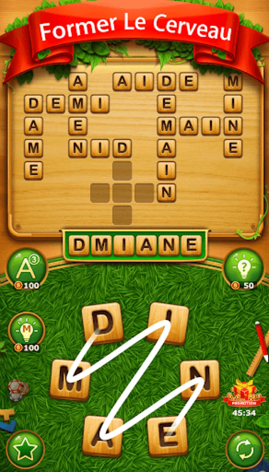 Capture d'écran 3 de Recherche Par Mots Croisés Jeu
