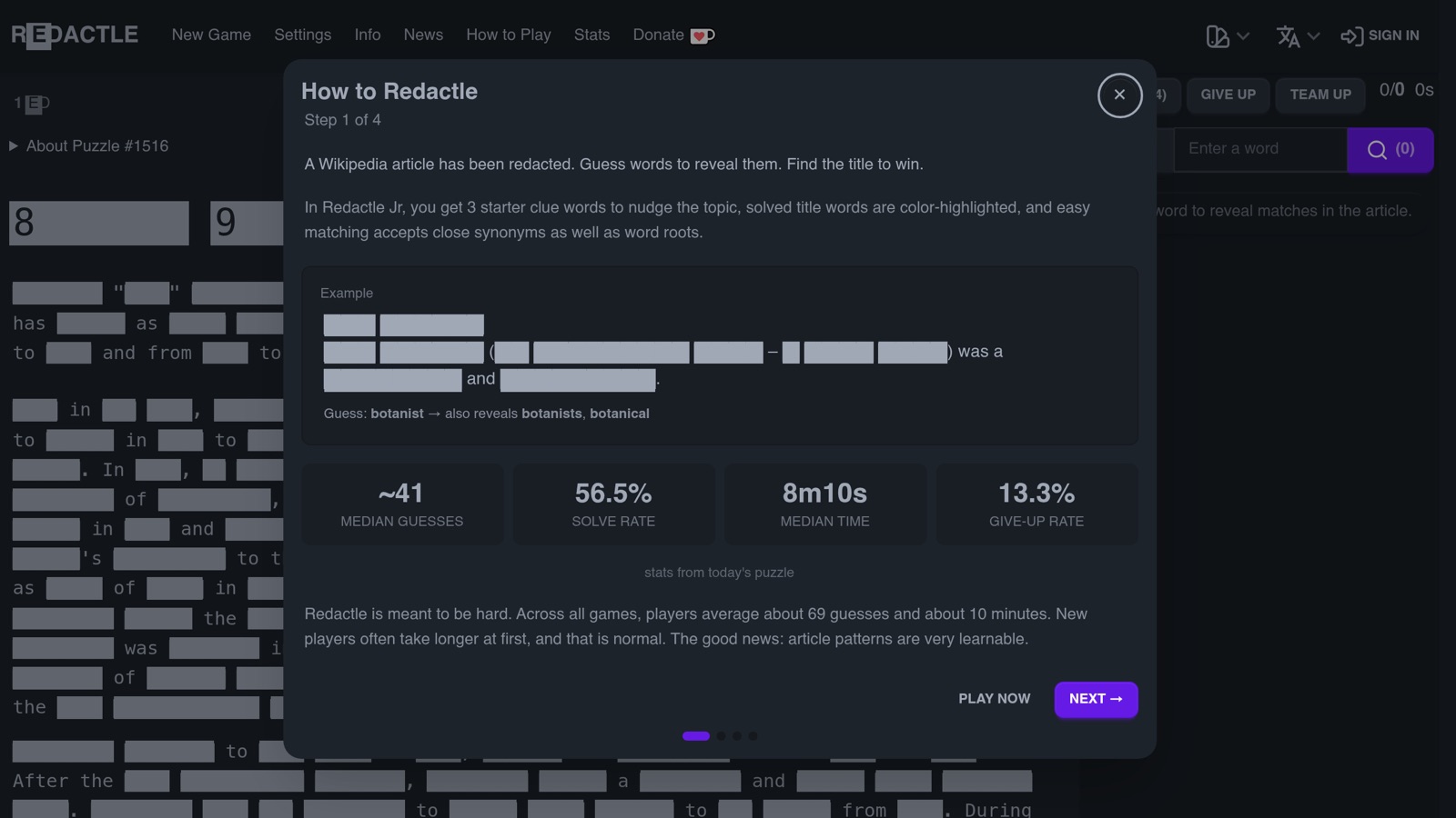 Couverture de Redactle