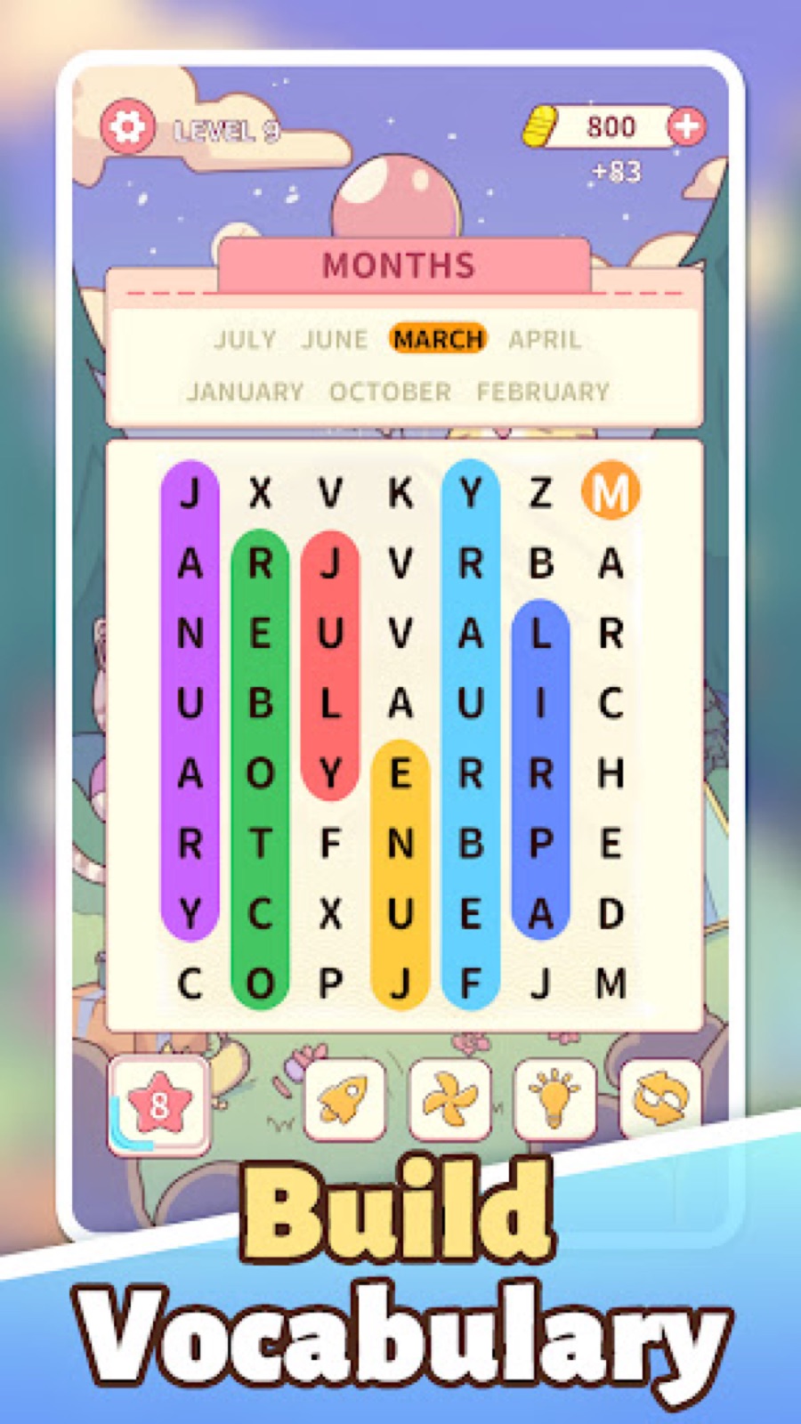 Capture d'écran 2 de Ring of Words 2: Mots Search