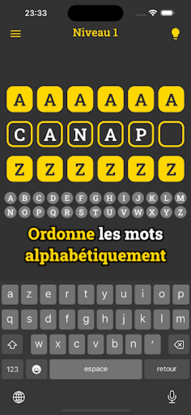 Capture d'écran 2 de romid - Ordonne les mots