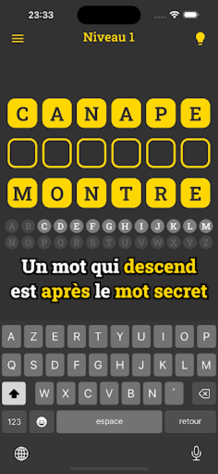 Capture d'écran 4 de romid - Ordonne les mots