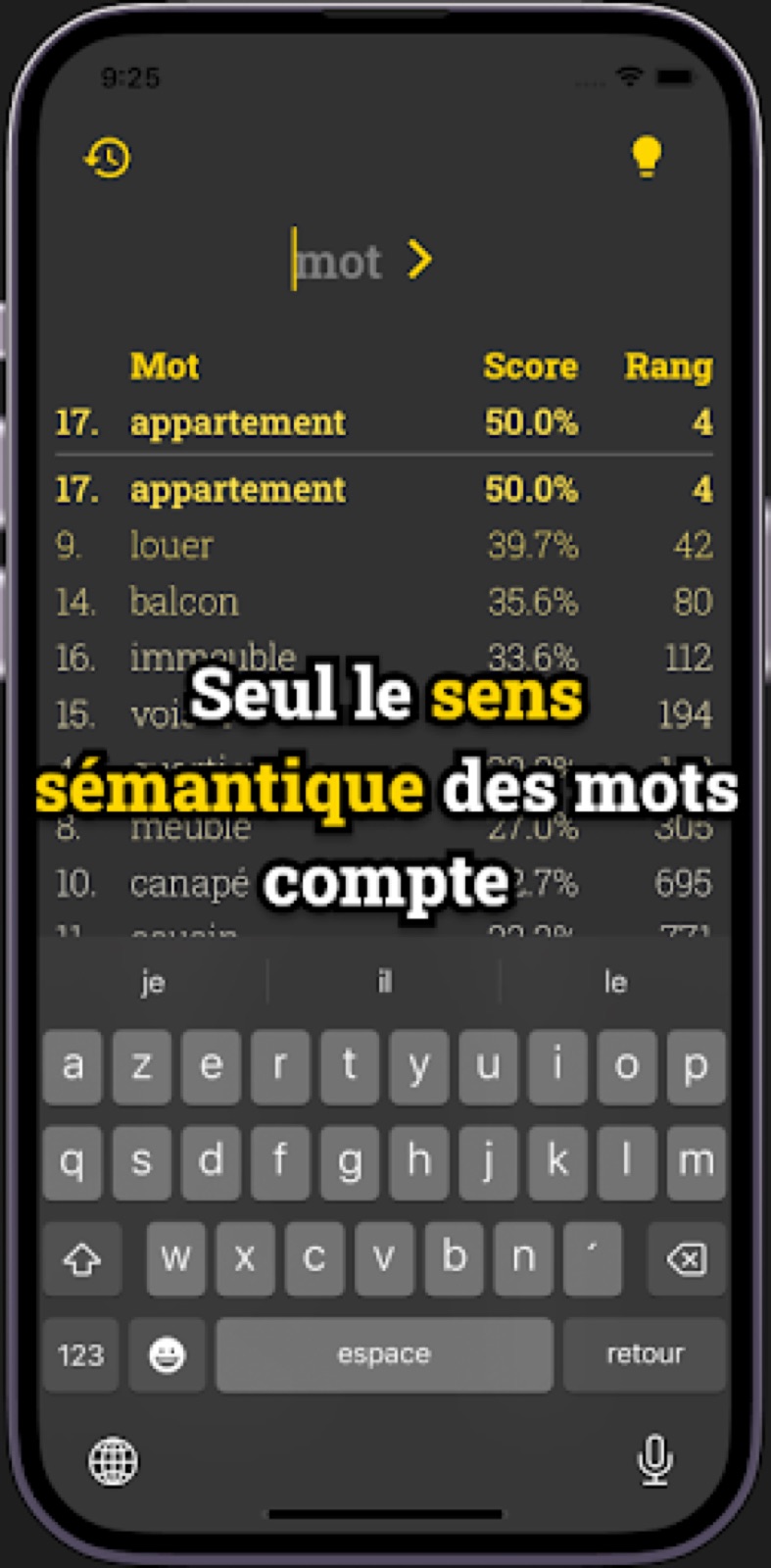 Capture d'écran 4 de romot - Mot secret du jour