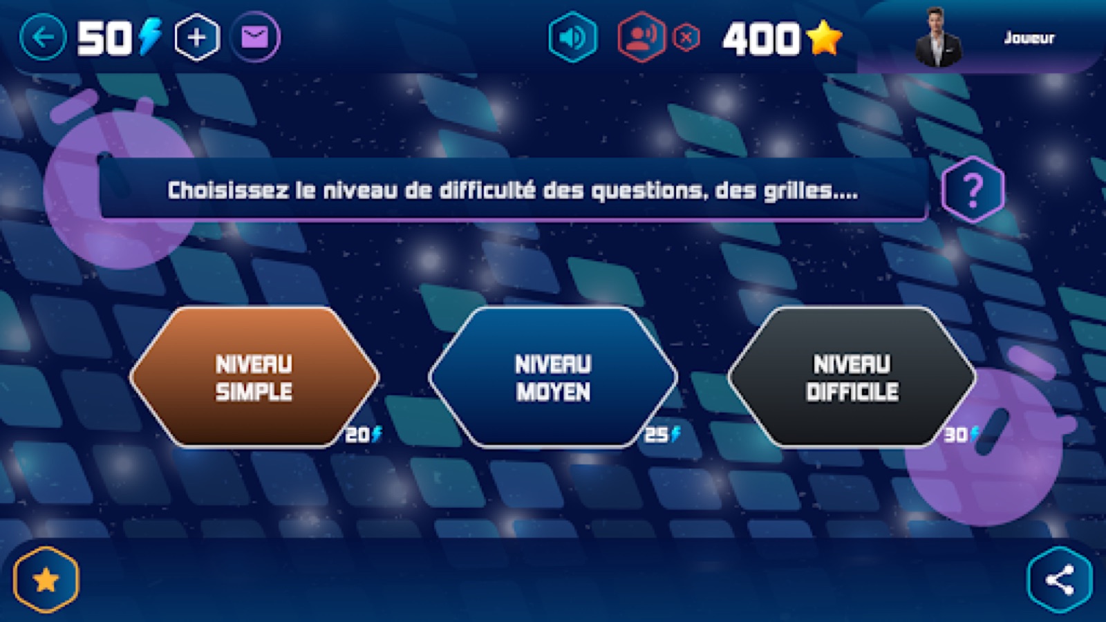 Capture d'écran 3 de SLAM: Mots Croisés & Quiz