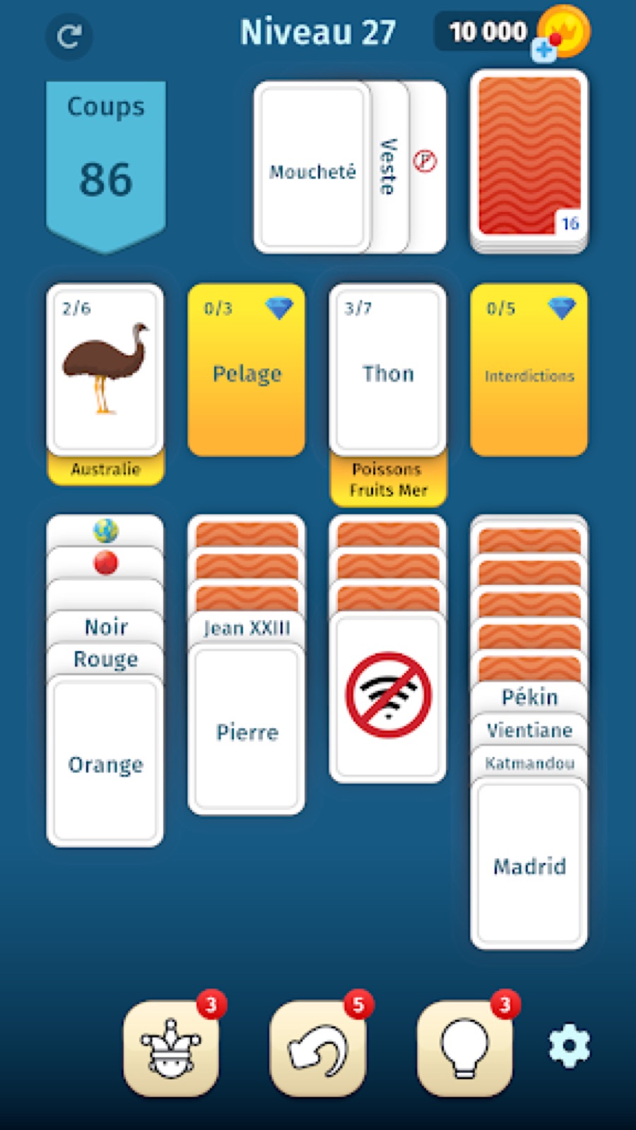 Capture d'écran 2 de Solitaire Word Match