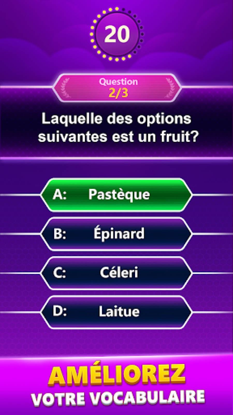 Capture d'écran 4 de Spelling Quiz - Jeu de mots