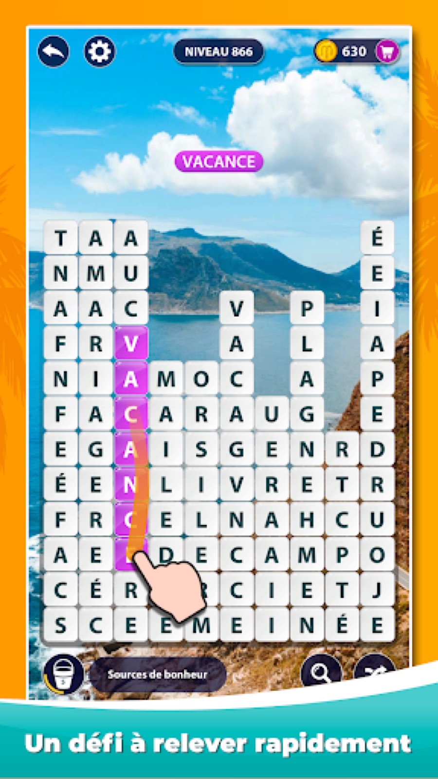 Capture d'écran 2 de Surf des Mots - Jeu de mots
