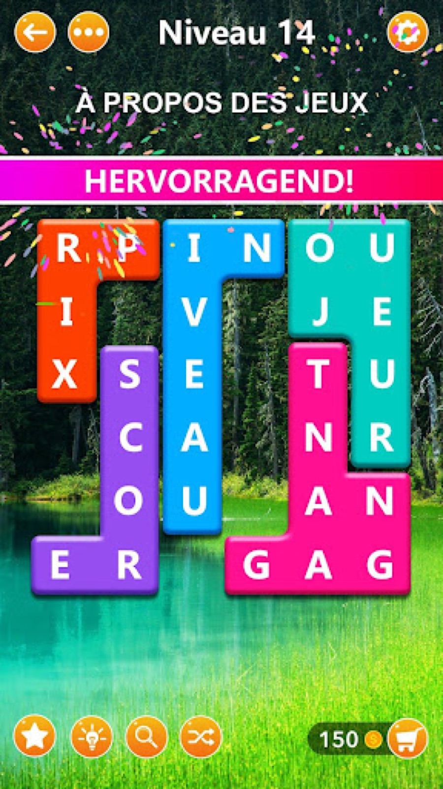 Capture d'écran 2 de Word Blocks - Jeux de mots