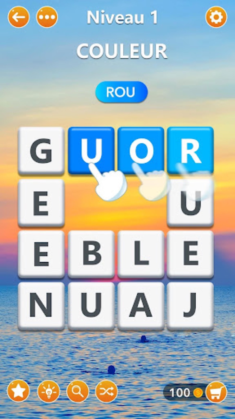 Capture d'écran 3 de Word Blocks - Jeux de mots