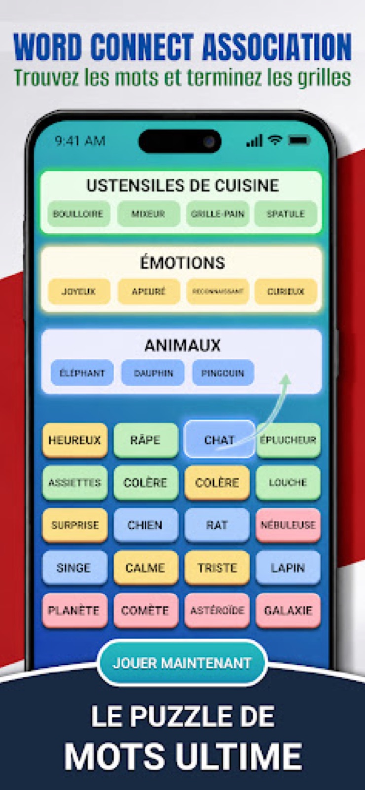 Capture d'écran 3 de Word Connect Association