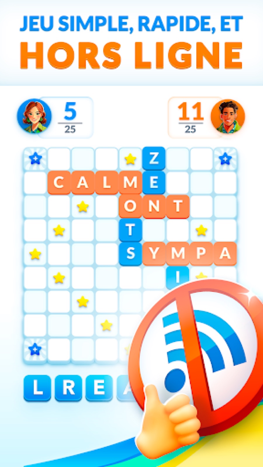 Capture d'écran 2 de Word Flip - Duel de mots