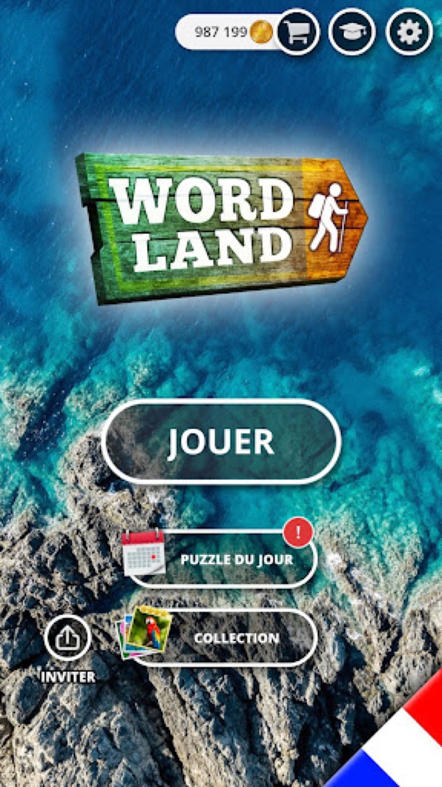 Couverture de Word Land - Mots croisés