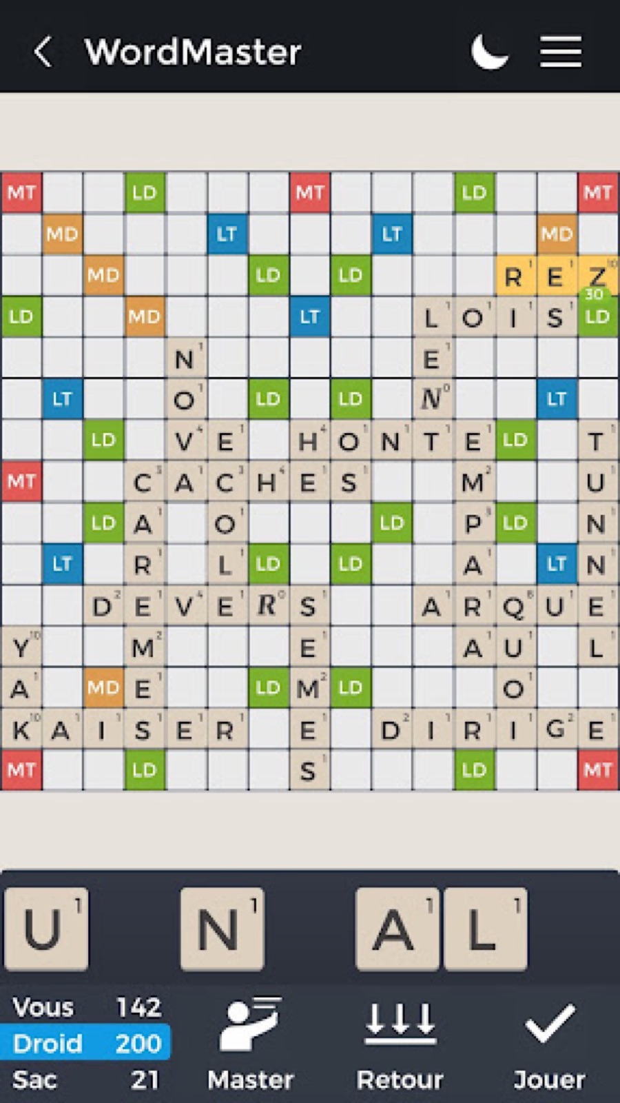 Couverture de Word Master - Mots Croisés