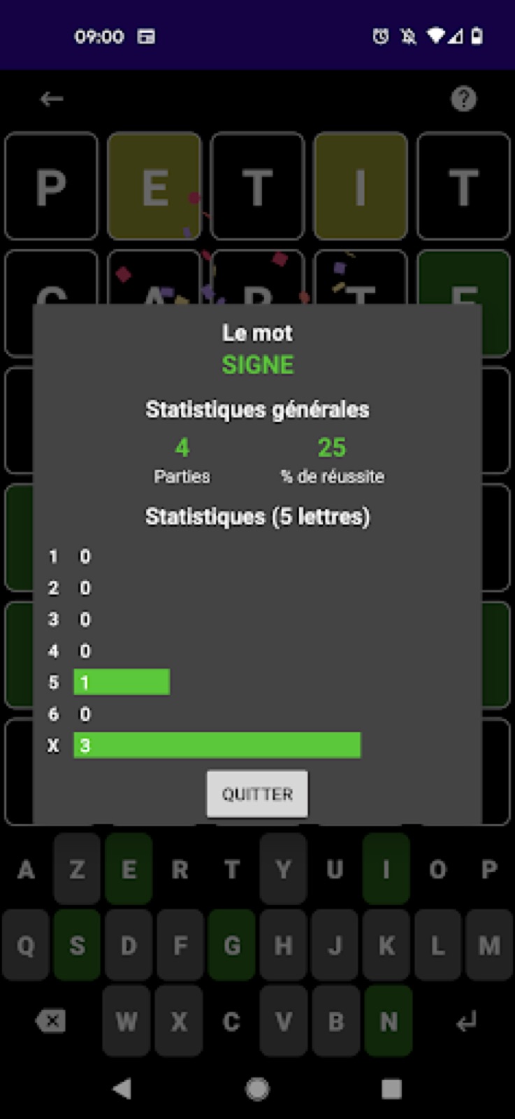 Capture d'écran 3 de Word Motus Français