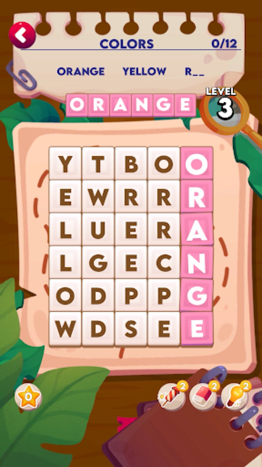 Capture d'écran 4 de Word Search Puzzle Hunt