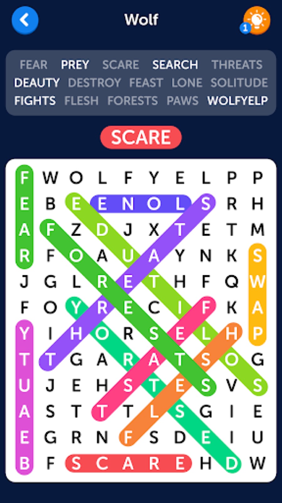 Capture d'écran 4 de Word Search