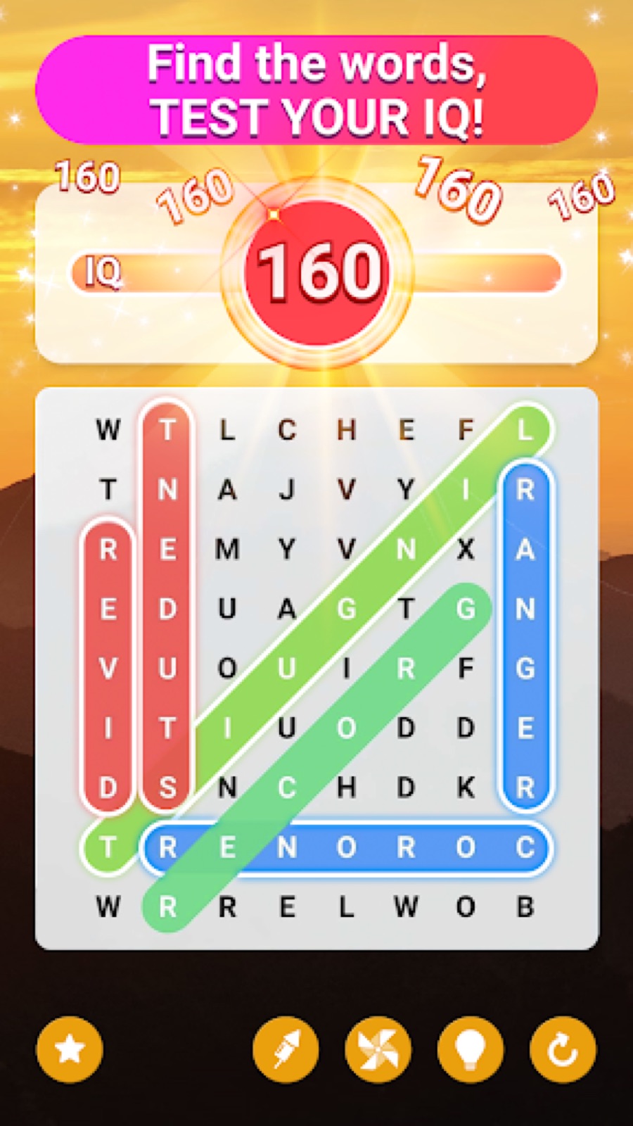 Capture d'écran 4 de Word Search - Word Puzzle Game