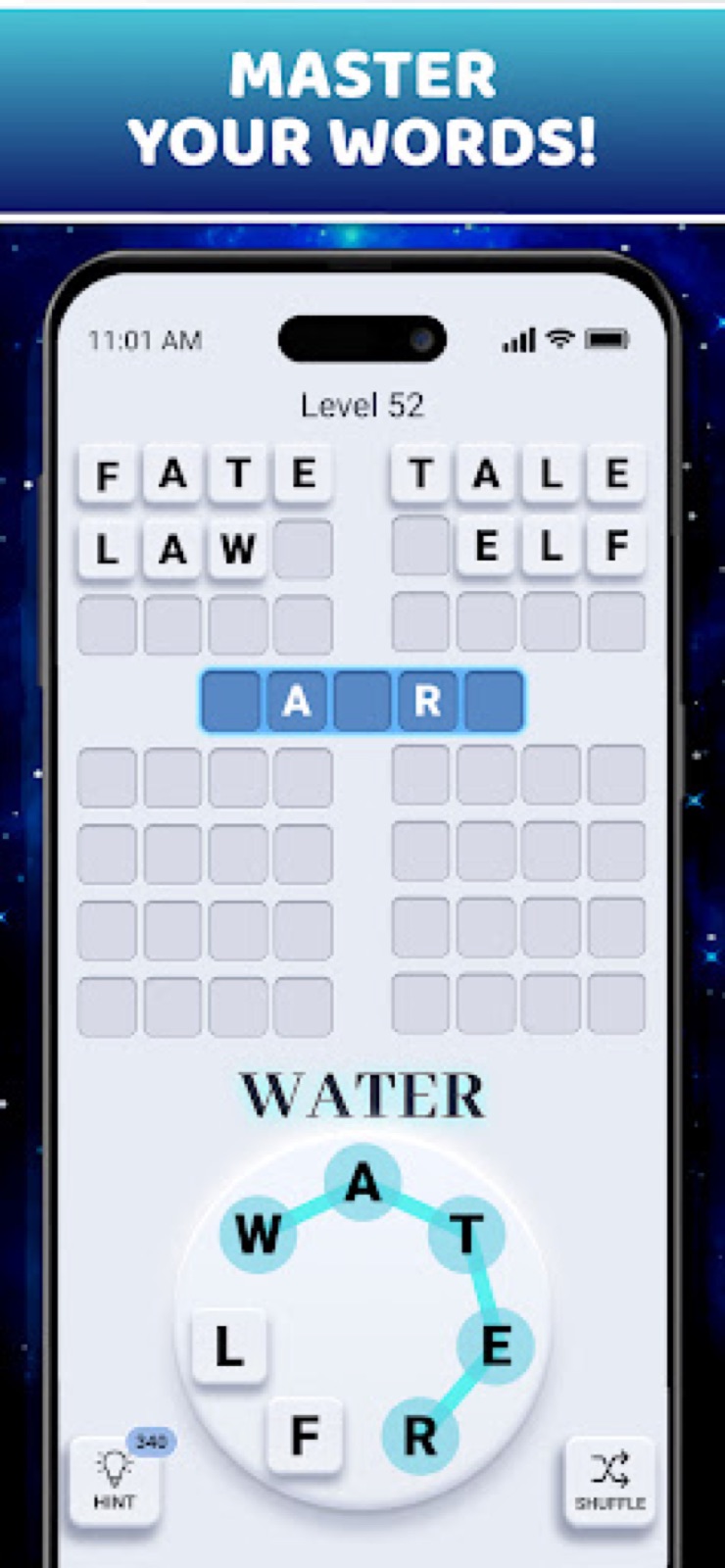 Capture d'écran 2 de Word Trip - Word Puzzle Game
