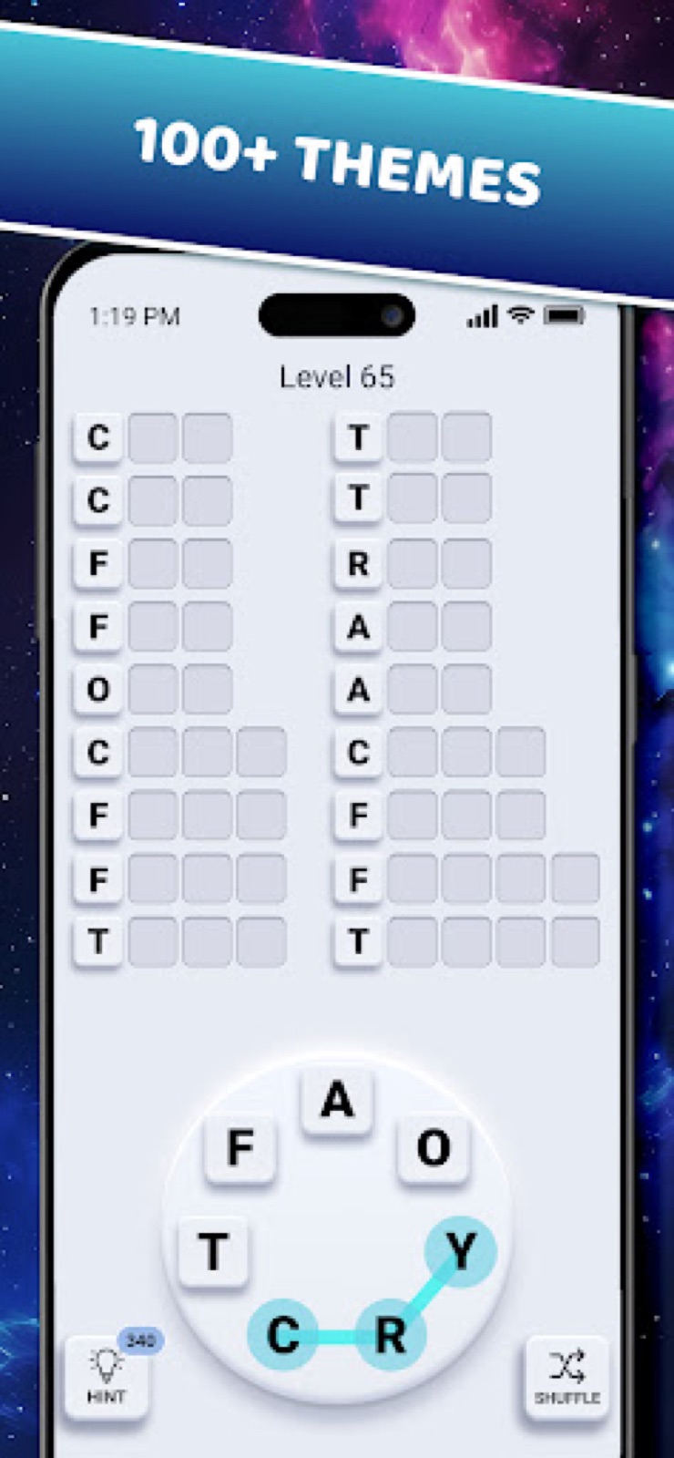 Capture d'écran 3 de Word Trip - Word Puzzle Game