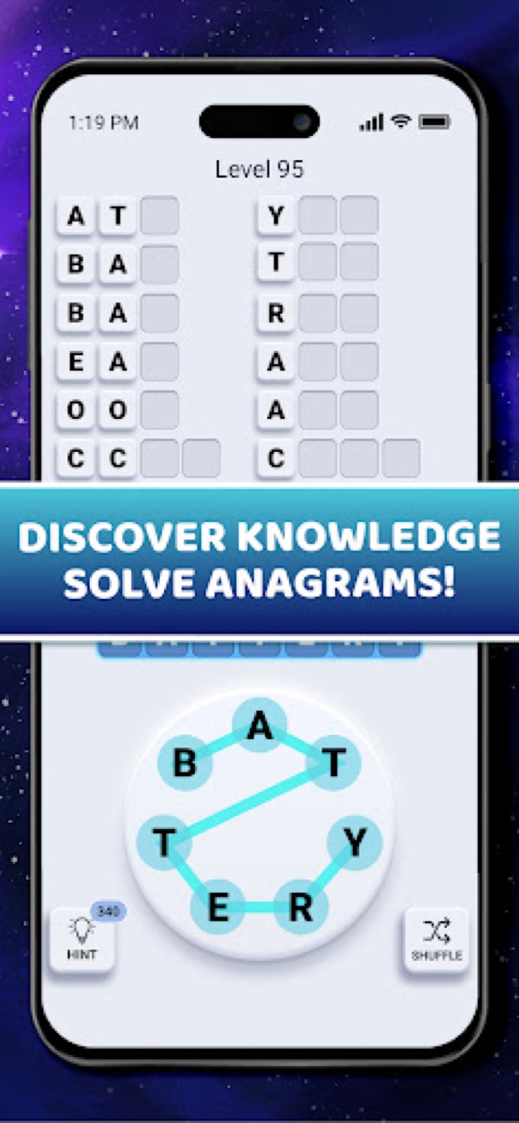 Capture d'écran 4 de Word Trip - Word Puzzle Game