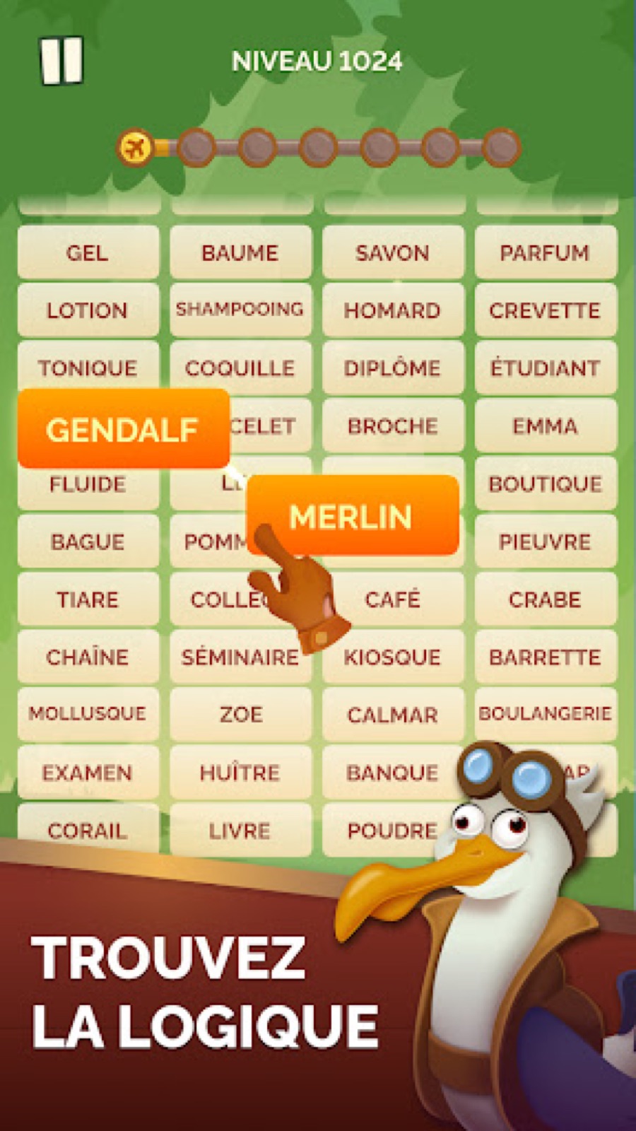 Capture d'écran 2 de WordMatrix: Associer des mots